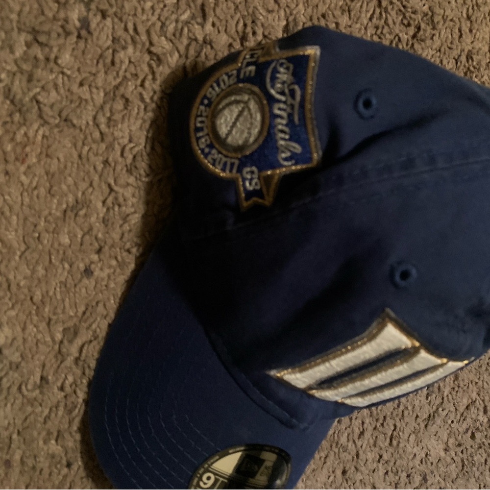Blue NBA Finals Cap